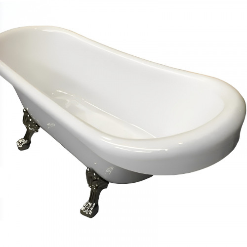 Ванна акриловая Cerutti SPA Classic CT9323 150x70 белый/хром