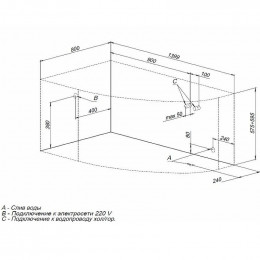 Акриловая ванна Aquanet Mia 140x80 правая 246884 без гидромассажа