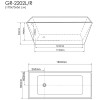 Акриловая ванна Grossman Cristal GR-2021 180х80