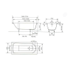 Стальная ванна Kaldewei SANIFORM PLUS 363-1 170х70 Standard