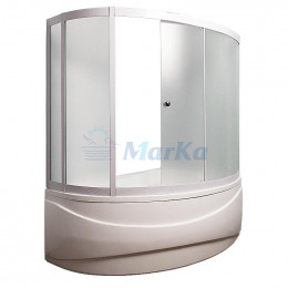 Ванна 1MarKa CATANIA, асимметричная, левая, 150x105 см 01кт1510л