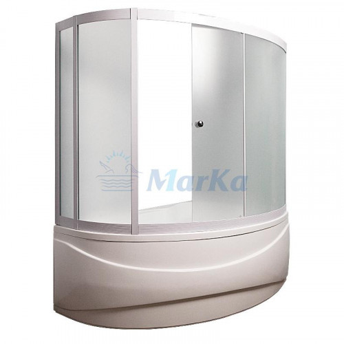 Ванна 1MarKa CATANIA, асимметричная, левая, 150x105 см 01кт1510л