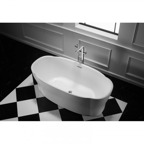 Акриловая ванна BelBagno BB403-1700-850 170х85 белый