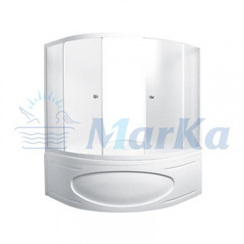 Ванна Marka One TRAPANI, угловая, 140x140 см 01тр1414