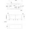 Ванна Marka One VITA 160x70 без гидромассажа 01вит1670