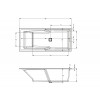 Акриловая ванна Riho Still Shower 180 BR0500500K00130, 180х80 см