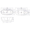 Акриловая ванна Aquanet Family Sweet 155778-GW 170x78 белый Gloss Finish (287099)