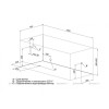 Акриловая ванна Aquanet Bright 155x70 239596