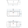 Акриловая ванна Aquanet Family Perfect 13775-GW 260050 170х75 белый
