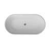 Ванна из литьевого мрамора  Azario YL6062 180х80 белый