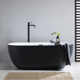 Акриловая ванна Aquanet Delight 289723 170х78 белый/черный-матовый
