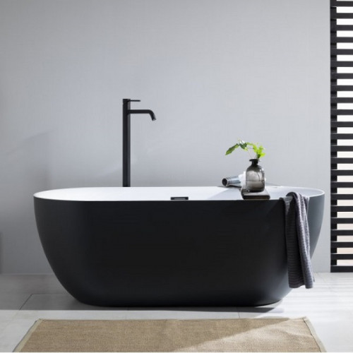 Акриловая ванна Aquanet Delight 289723 170х78 белый/черный-матовый