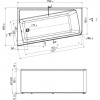 Ванна Marka One DIRECT L170x100 01дир1710л
