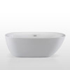 Отдельностоящая акриловая ванна Cerutti SPA Como B-7123 1700x750x600
