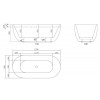 Акриловая ванна BelBagno BB70-1700-800 170х80 белый