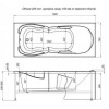 Акриловая ванна Aquanet Viola 242745 180х75 белый