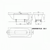 Стальная ванна Kaldewei SANIFORM PLUS 362-1 160x70 Easy-clean