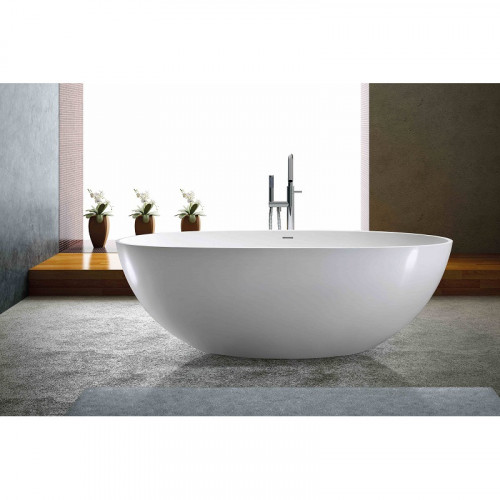 Ванна из литьевого мрамора Azario YL6045 180х93 белый
