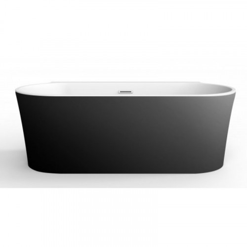 Акриловая ванна BelBagno BB409-1700-800-W/NM 170х80 белый/черный