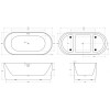 Ванна акриловая BelBagno BB411-1700-800 170х80