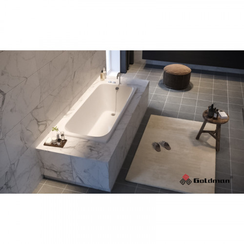 Чугунная ванна Goldman Comfort CF10070 100x70