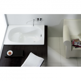 Стальная ванна BLB Europa Mini B05E 105x70 сидячая