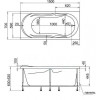 Ванна акриловая Marka One Vita 150x70 01вит1570