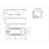Акриловая ванна Aquatek Либерти BER160-0000001 160х70