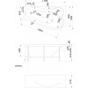Ванна Marka One GRACIA L 170x99 без гидромассажа 01гр1710л