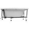 Акриловая ванна Aquanet Grace Mia 246817 L 140х80 с каркасом без панелей белый
