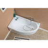 Акриловая ванна Aquanet Grace Mia 246817 L 140х80 с каркасом без панелей белый