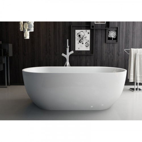 Акриловая ванна BelBagno BB70-1500-W0 150х75 без перелива белый