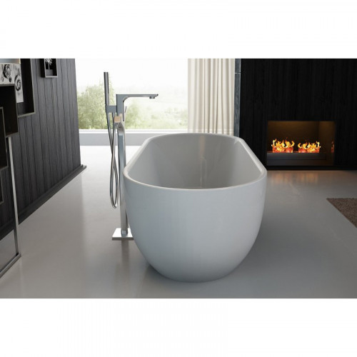 Акриловая ванна BelBagno BB70-1500-W0 150х75 без перелива белый