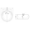 Акриловая ванна BelBagno BB30-1550 155х155 белый