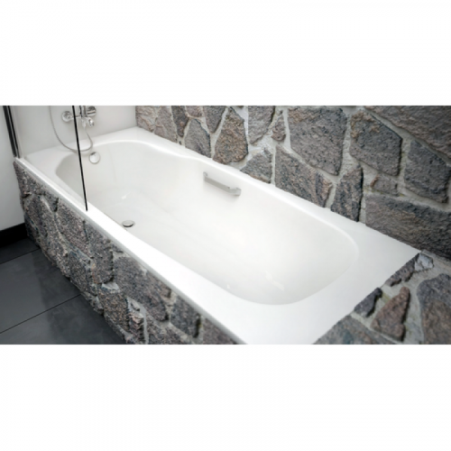 Стальная ванна BLB Atlantica B70J HG 170х80 утолщенная с отверстиями под ручки