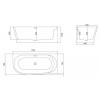 Акриловая ванна BelBagno BB410-1700-780-R 170х78 правая белый