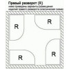 Ванна из литьевого мрамора Эстет Венеция правая 170x80 см ФР-00002045