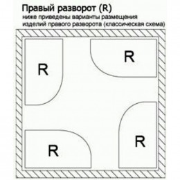 Ванна из литьевого мрамора Эстет Венеция правая 170x80 см ФР-00002045
