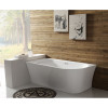 Акриловая ванна BelBagno BB410-1500-780-L 150х78 левая белый