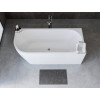 Акриловая ванна Aquanet Family Elegant B 3806-N-MW 260055 180х80 белый/матовый