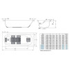 Стальная ванна BLB Universal HG B75H 170x75 с отверстиями под ручки