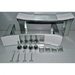 Стальная ванна BLB Universal HG B75H 170x75 с отверстиями под ручки