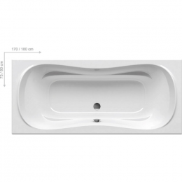 Акриловая ванна Ravak CAMPANULA II 170x75 CA21000000 белая