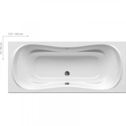 Акриловая ванна Ravak CAMPANULA II 170x75 CA21000000 белая