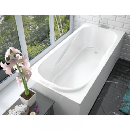 Ванна из литьевого мрамора Эстет Альфа  170x75 см