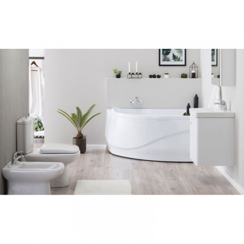 Акриловая ванна Aquanet Graciosa 150x90 правая 205389 без гидромассажа