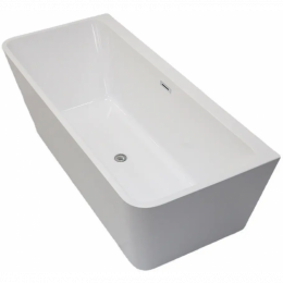 Ванна акриловая Cerutti SPA Lugano CT9344 170x75 белый