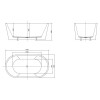 Акриловая ванна BelBagno BB202-1600-800 160x80 белый