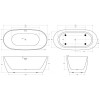 Ванна акриловая BelBagno BB415-1700-800 170х80