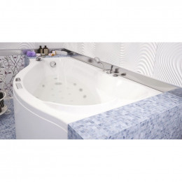 Акриловая ванна Aquanet Palma 170x90 правая 205537 без гидромассажа